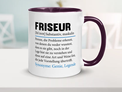 Friseur | Spruch Frisör Beruf lustig Humor Arbeit Kollegen Büro Geschenkidee