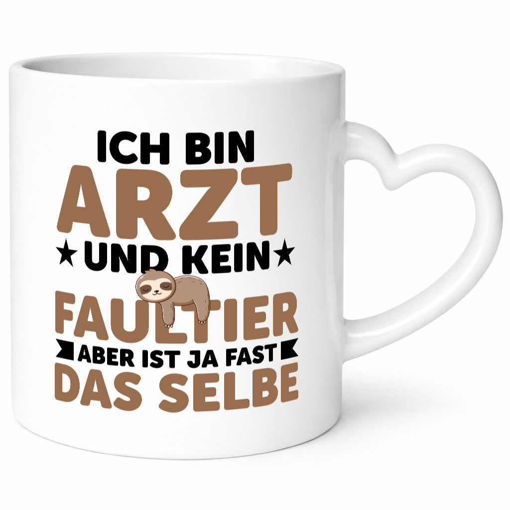 Ich bin kein Faultier: Arzt | Medizin Doktor Facharzt v2 lustig Tierliebhaber
