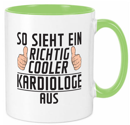 Richtig Cooler Kardiologe | Kardiologie lustiger Spruch Geschenk Humor