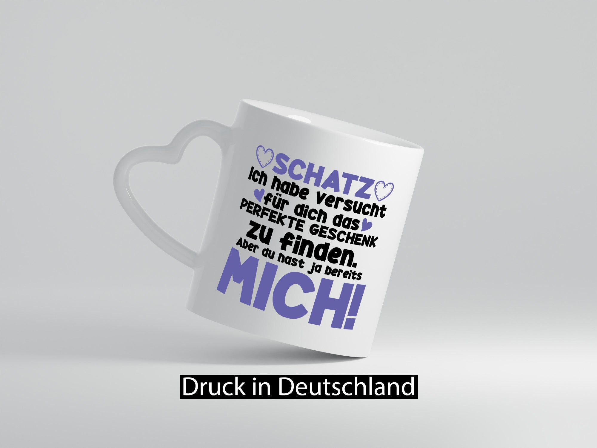 Schatz | Liebe Valentinstag Freund Freundin Herz Geschenkidee Humor Tasse