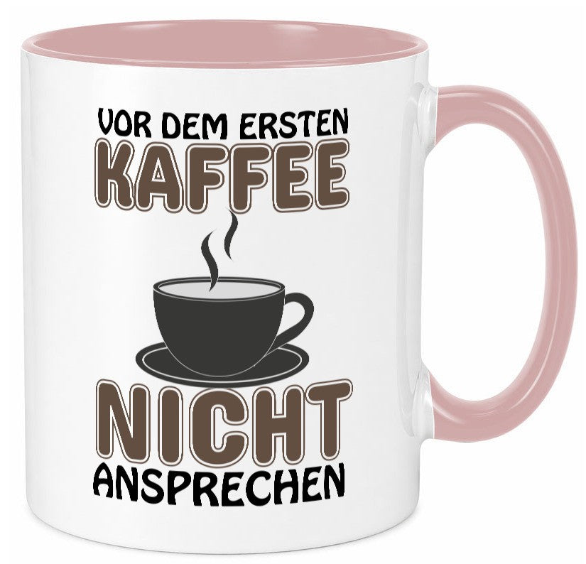 Nicht ansprechen lustiger Spruch Geschenk Humor Geschenkidee Tasse