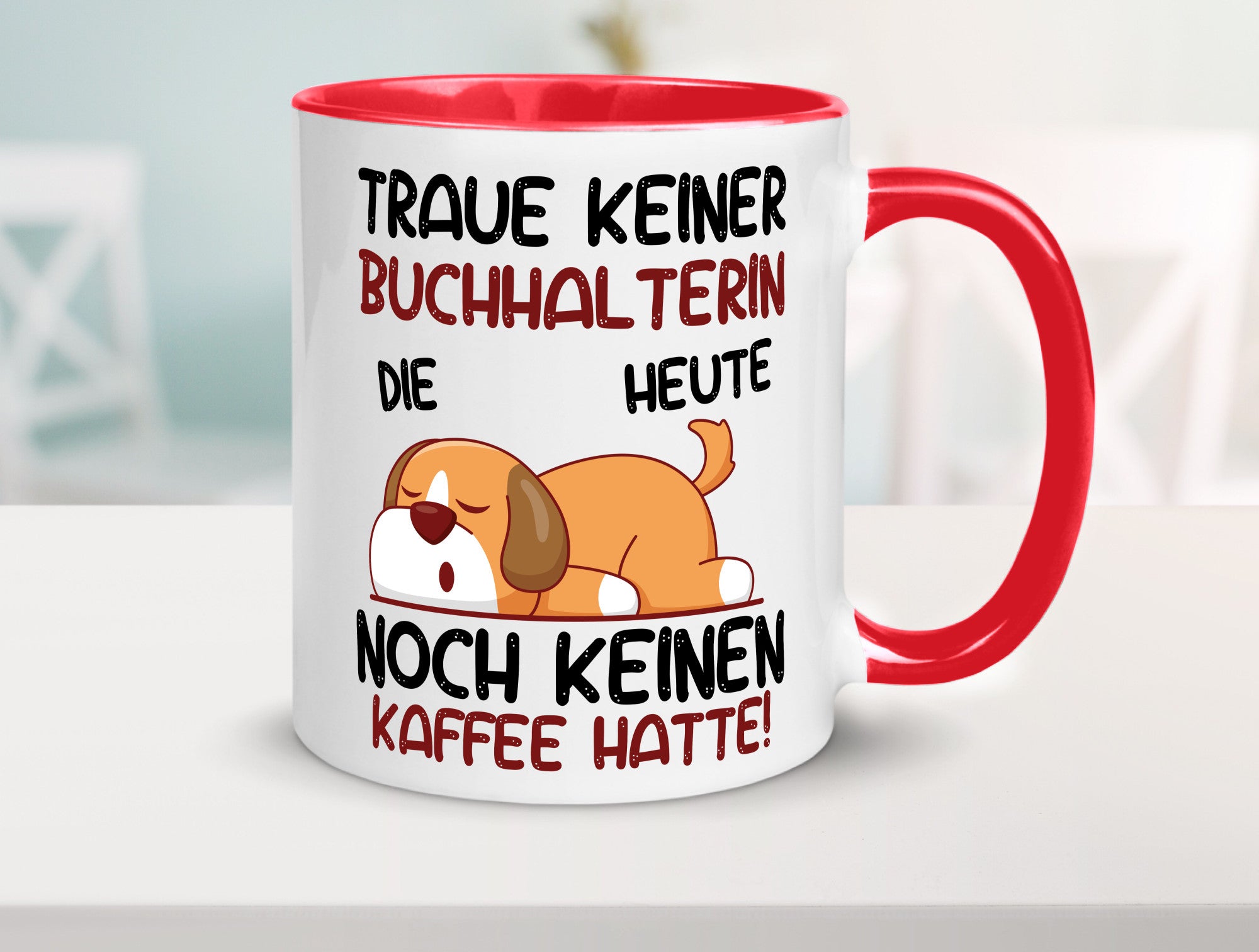 Traue keiner Buchhalterin | Buchhaltung Humor lustiger Spruch Geschenk