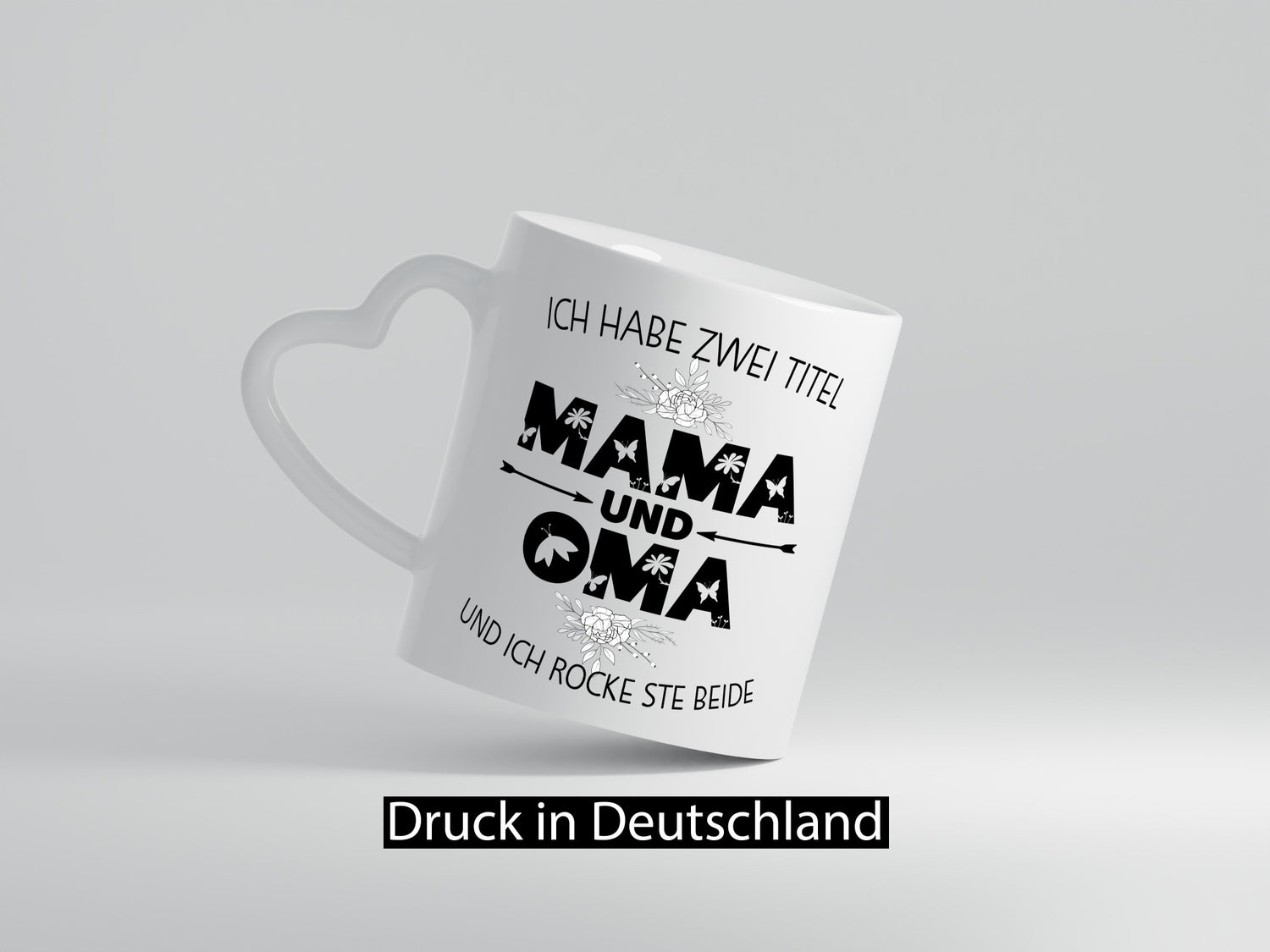 Ich hab zwei Titel mama und Oma | großmutter lustiger Spruch Geschenk Familie