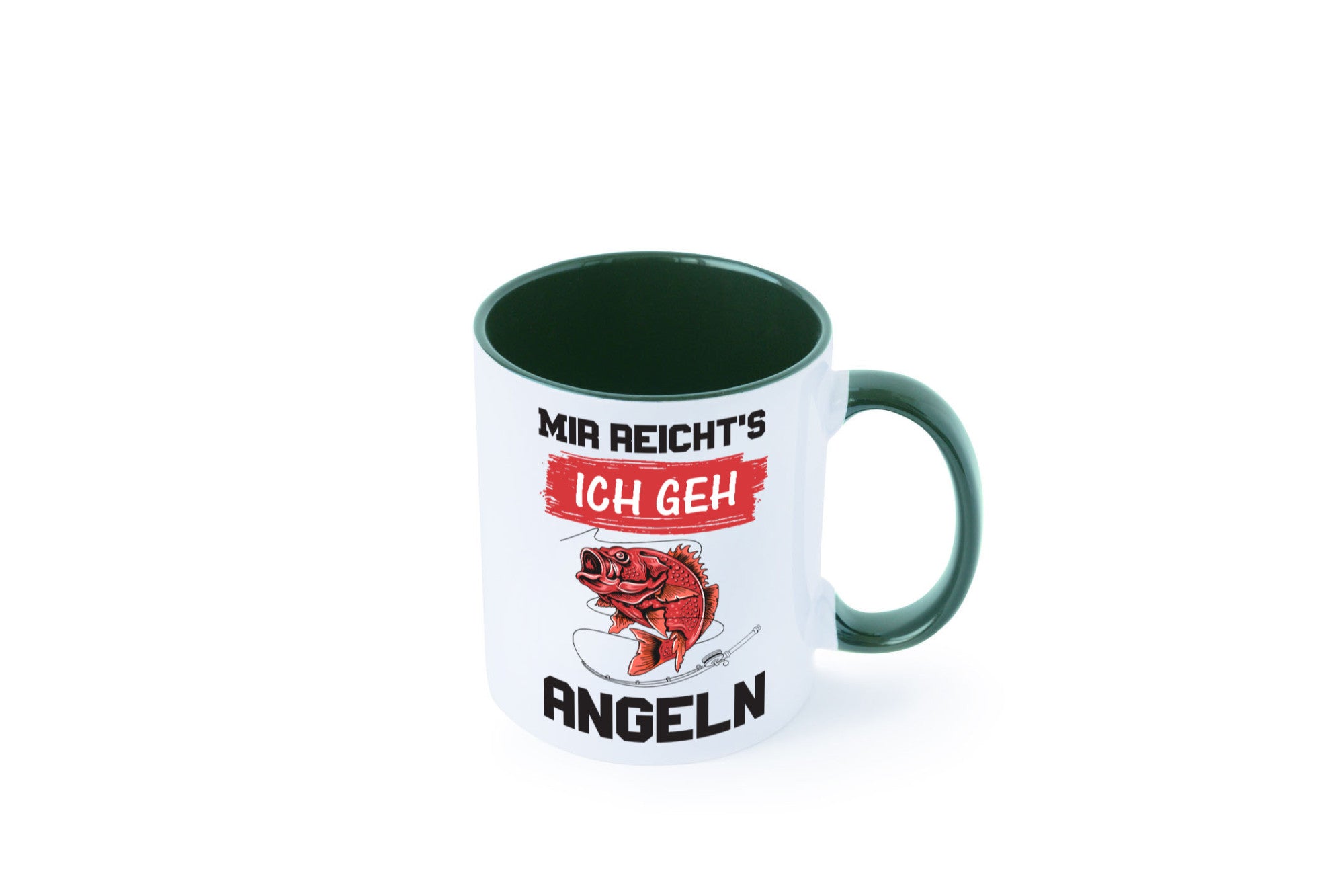 Ich geh angeln | Angler Tasse Fisch Fischer Humor lustig Geschenkidee Geschenk