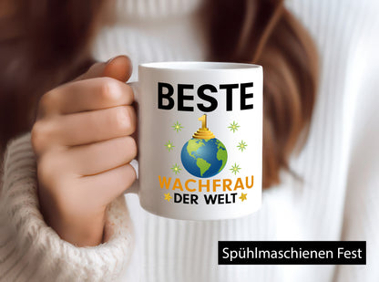Welt Beste Wachfrau | Wachpersonal Nachtwächter Geschenk Humor Geschenkidee