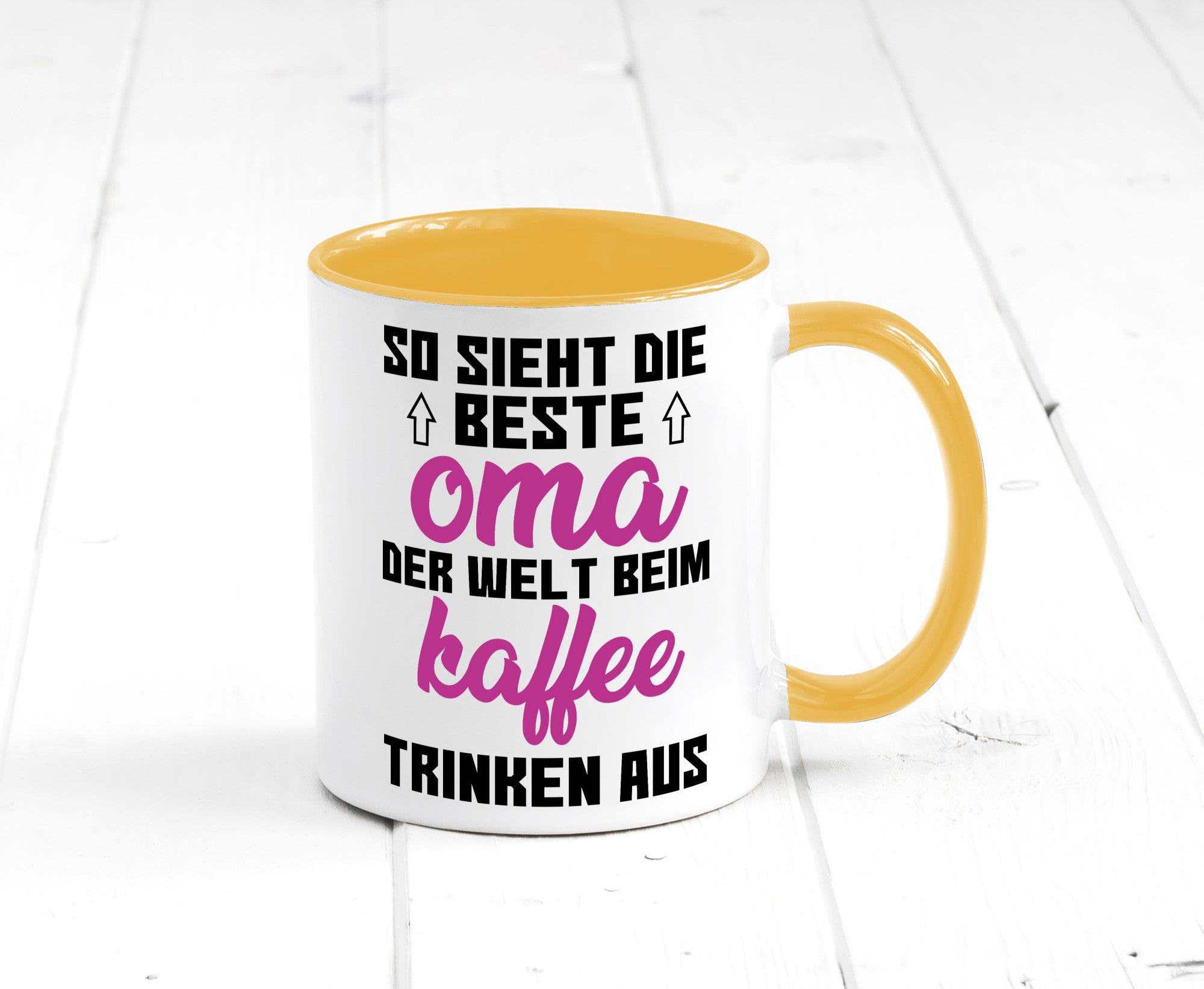 Beste Oma der Welt | Großmutter Tasse lustiger Spruch Geschenk Familie