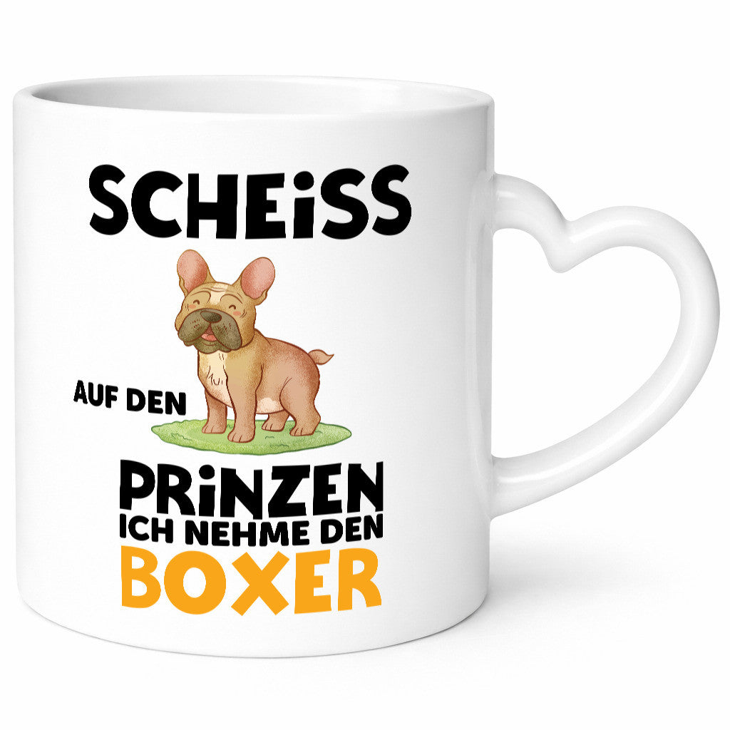 Scheiss auf den Prinzen ich nehme Boxer | lustiger Spruch Geschenk Humor