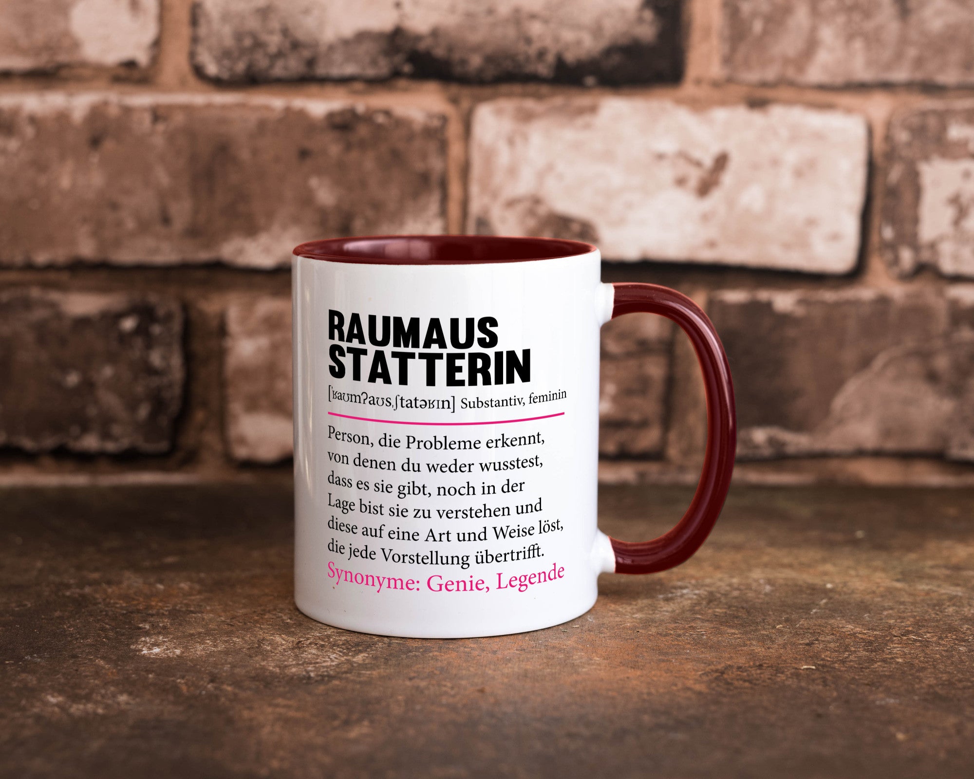 Raumausstatterin | Wohn Ausstatterin Beruf Humor Geschenk Arbeit Kollegen Büro