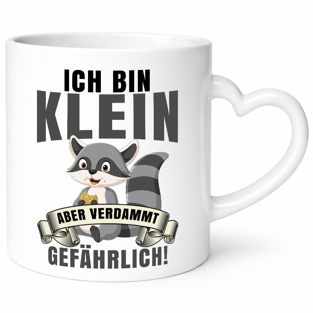 Ich bin klein | Waschbär Kindergarten Humor Geschenkidee Tasse