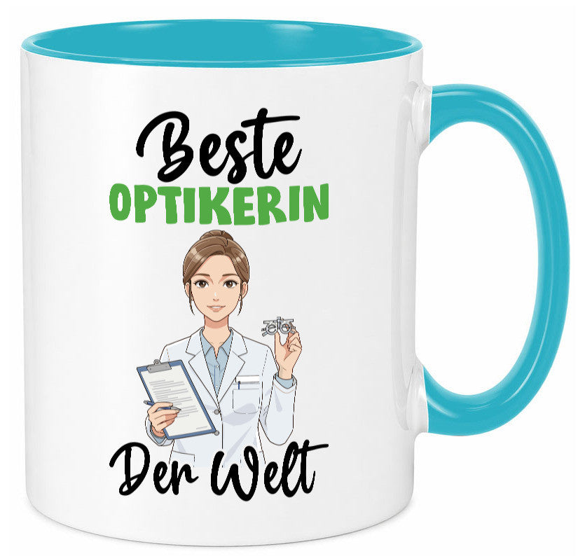 Beste Optikerin | Augenoptik v2 Geschenk Humor Geschenkidee lustiger Spruch