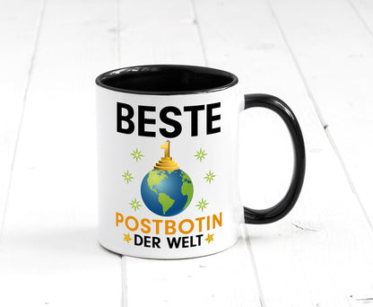 Welt Beste Postbotin | Beruf Post Briefträger Humor Arbeit Kollegen Büro