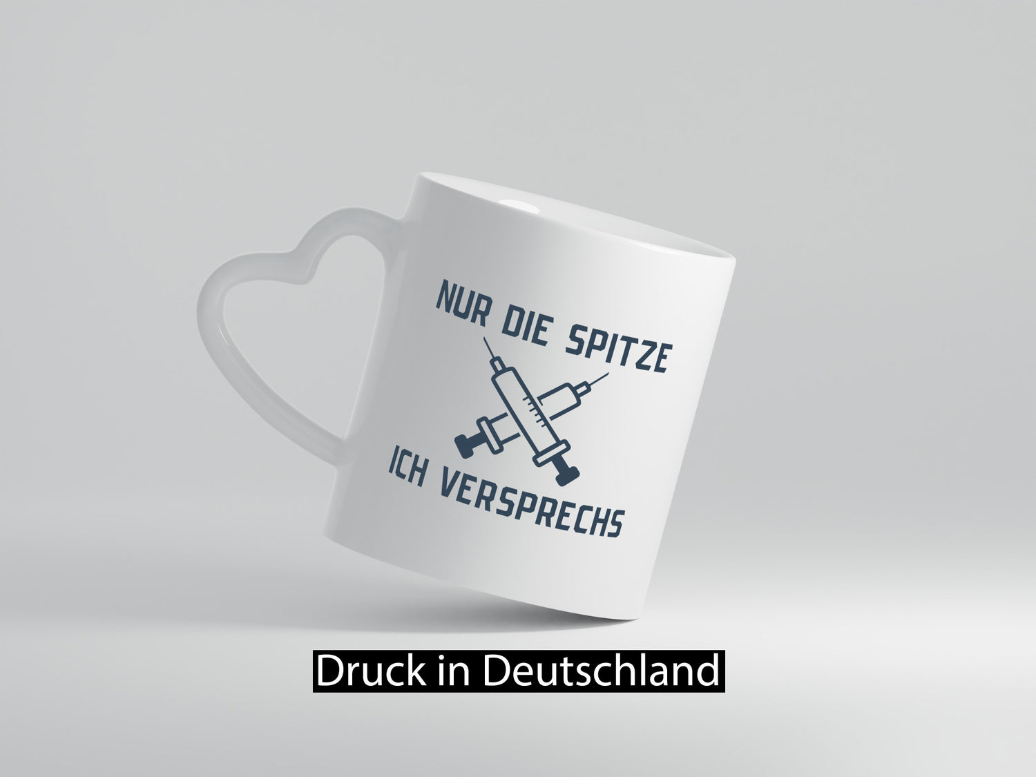 Nur die Spitze, ich versprechs | Spritzen Krankenschwester lustiger Spruch
