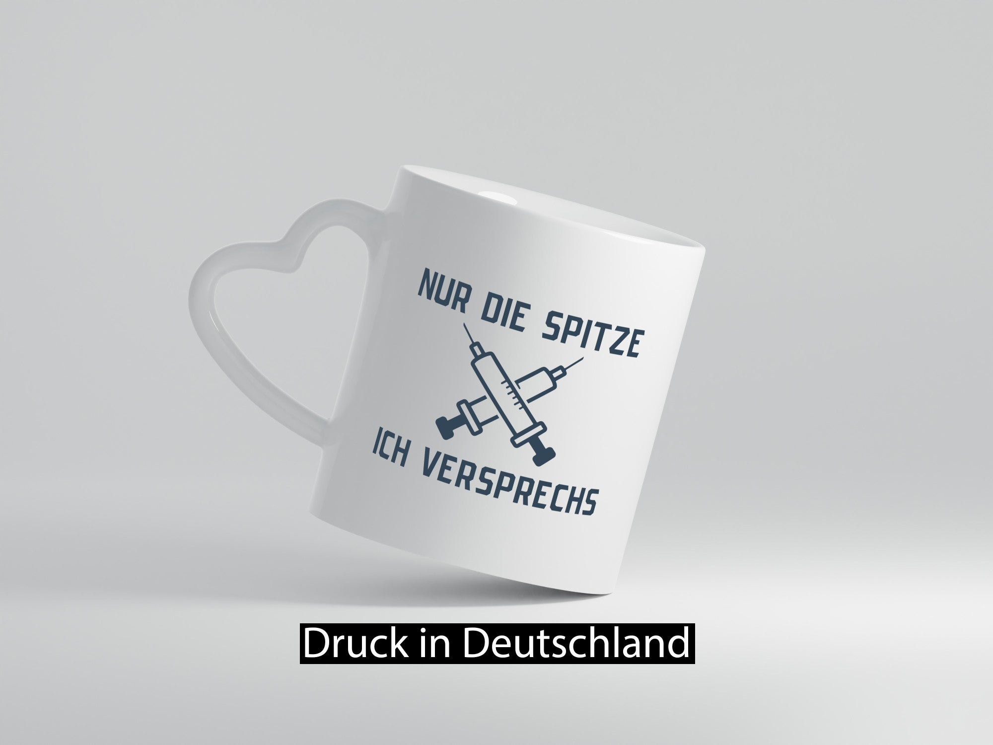Nur die Spitze, ich versprechs | Spritzen Krankenschwester lustiger Spruch