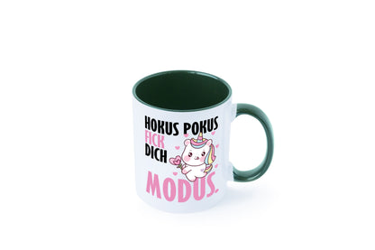 Hokus Pokus lustiger Spruch Geschenk Humor Geschenkidee Tasse