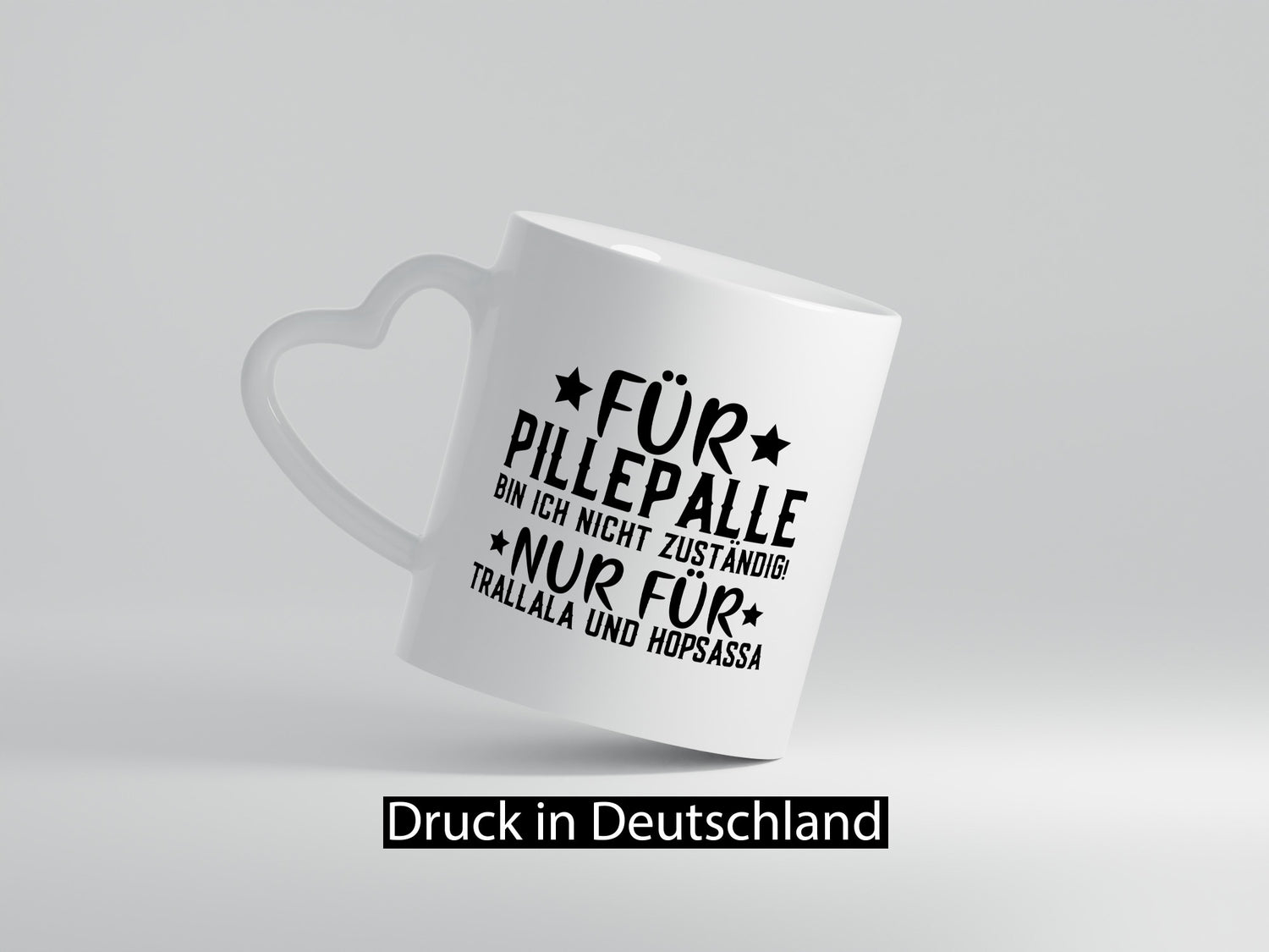 Für Pillepalle bin ich nicht zustänig nur Tralalala lustig Humor Geschenkidee