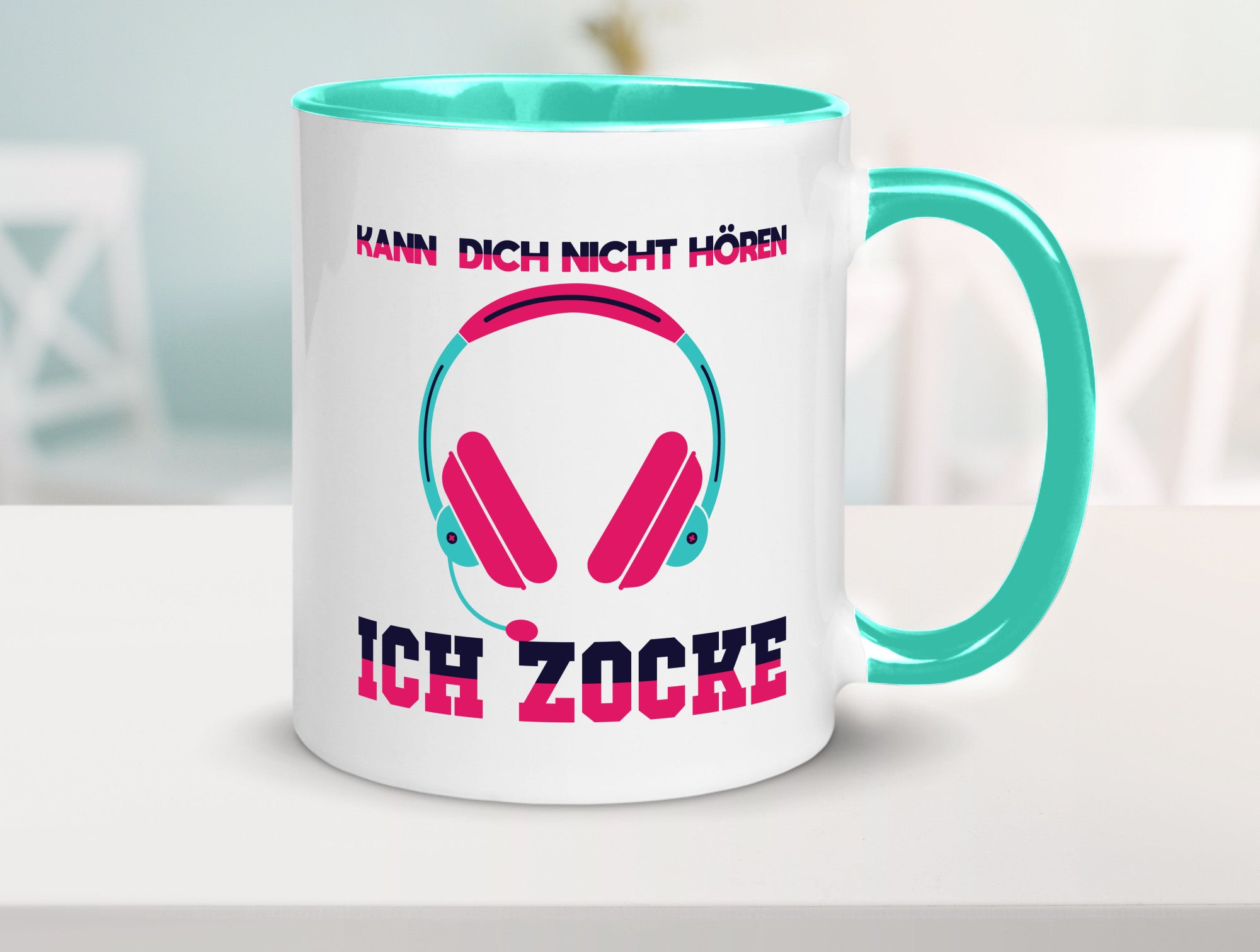 Kann dich nicht hören ich Zocke | Gamer Zocken Zocker Geschenkidee Humor Tasse