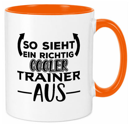 Richtig guter Trainer | Spruch Tasse Personal lustiger Geschenk Humor