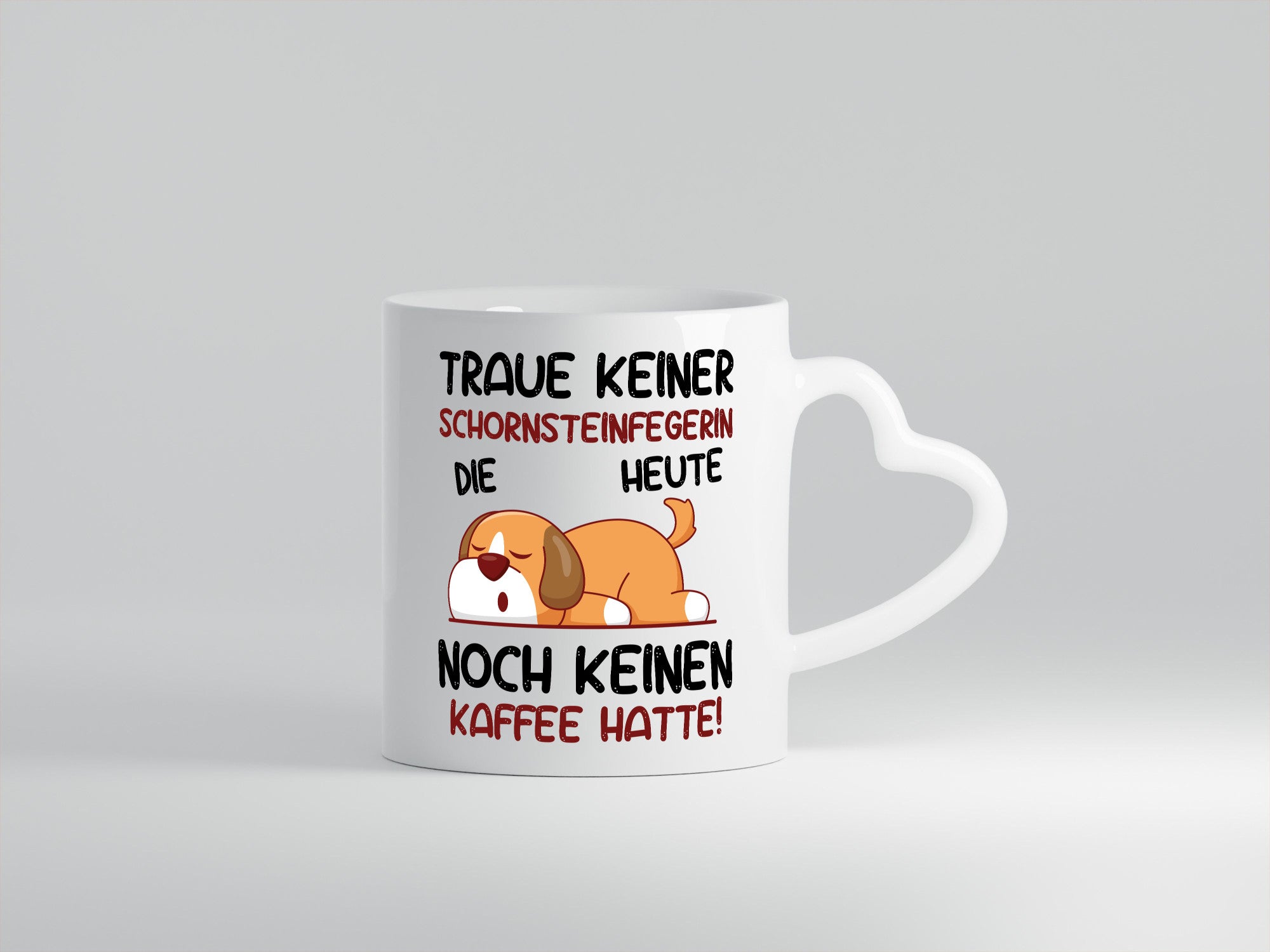 Traue keiner Schornsteinfegerin | Kaminkehrer Handwerk Geschenkidee Humor Tasse