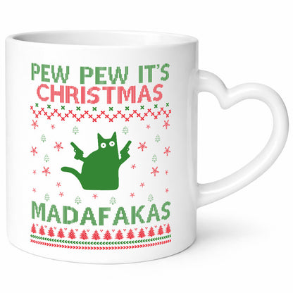It´s Christmas Madafakas | Katze Kollege Freunde Geschenk Arbeit Kollegen Büro