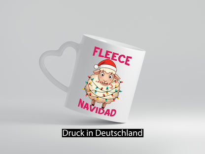 Fleece Navidas | Weihnachtschaf Weihnachten lustig Humor Geschenkidee Geschenk