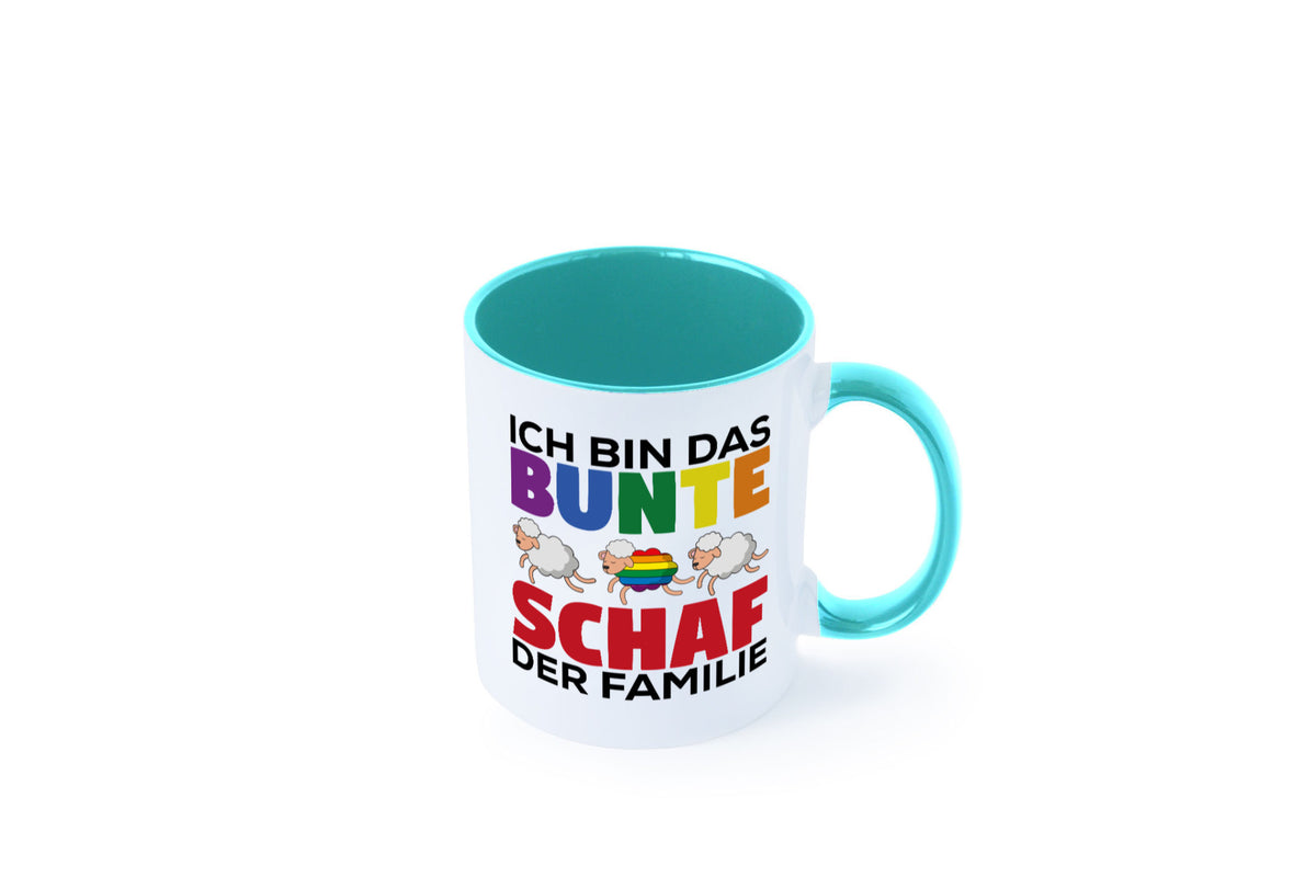 LGBTQ+ Tasse | Buntes Schaf Regenbogen Humor Geschenkidee
