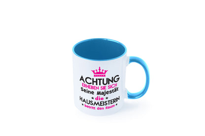 Seine Majestät Hausmeisterin | Hauswart Humor Geschenkidee Tasse