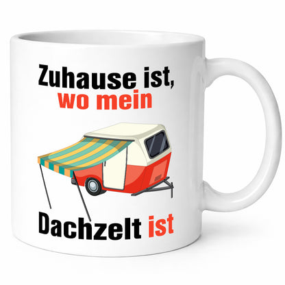 Zuhause ist wo mein Dachzelt | Zelten Campen lustig Humor Geschenkidee Geschenk
