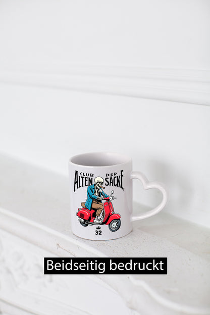 32. Geburtstag | 32 Jahre Club der alten Säcke Geschenkidee Humor Tasse