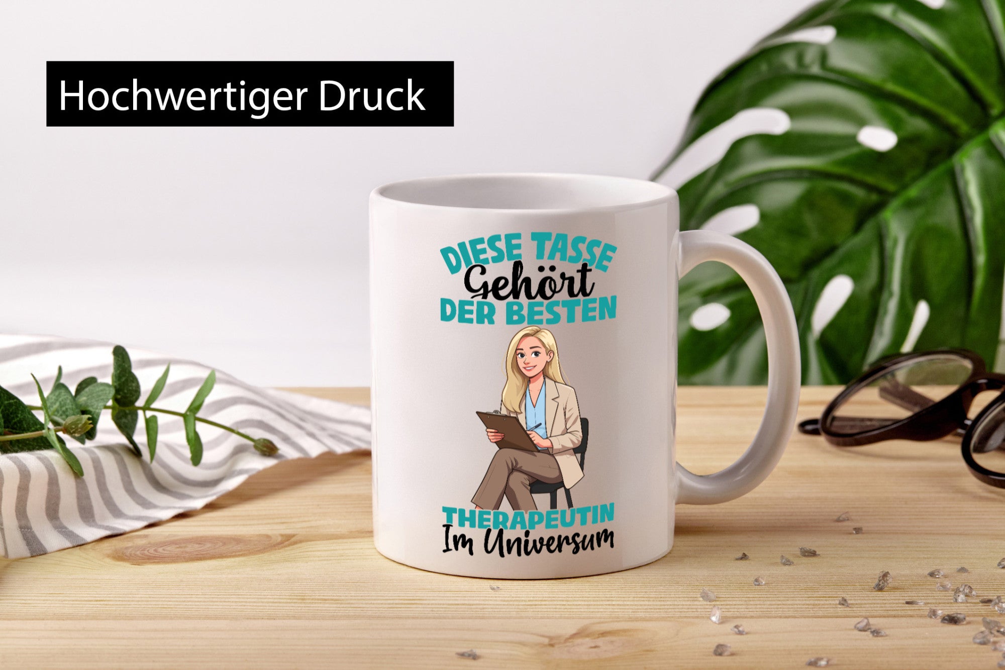 Im Universum: Therapeutin | Psychotherapie Therapie Geschenk Humor Geschenkidee