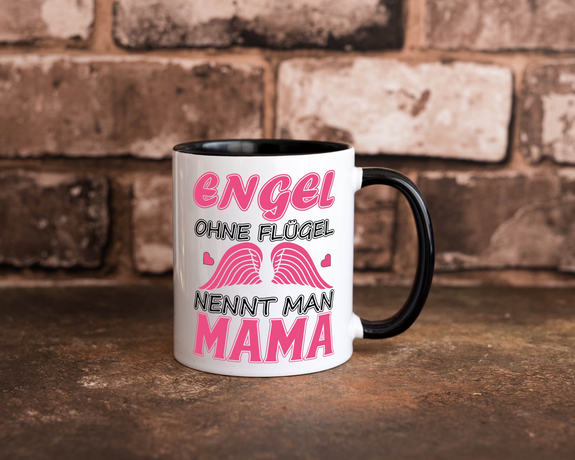 Mama Engel Humor Familie Geschenkidee Tasse