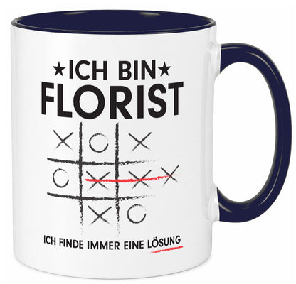 Lösung finden: Florist | Blumen Verkäufer v2 lustig Humor Geschenkidee Geschenk