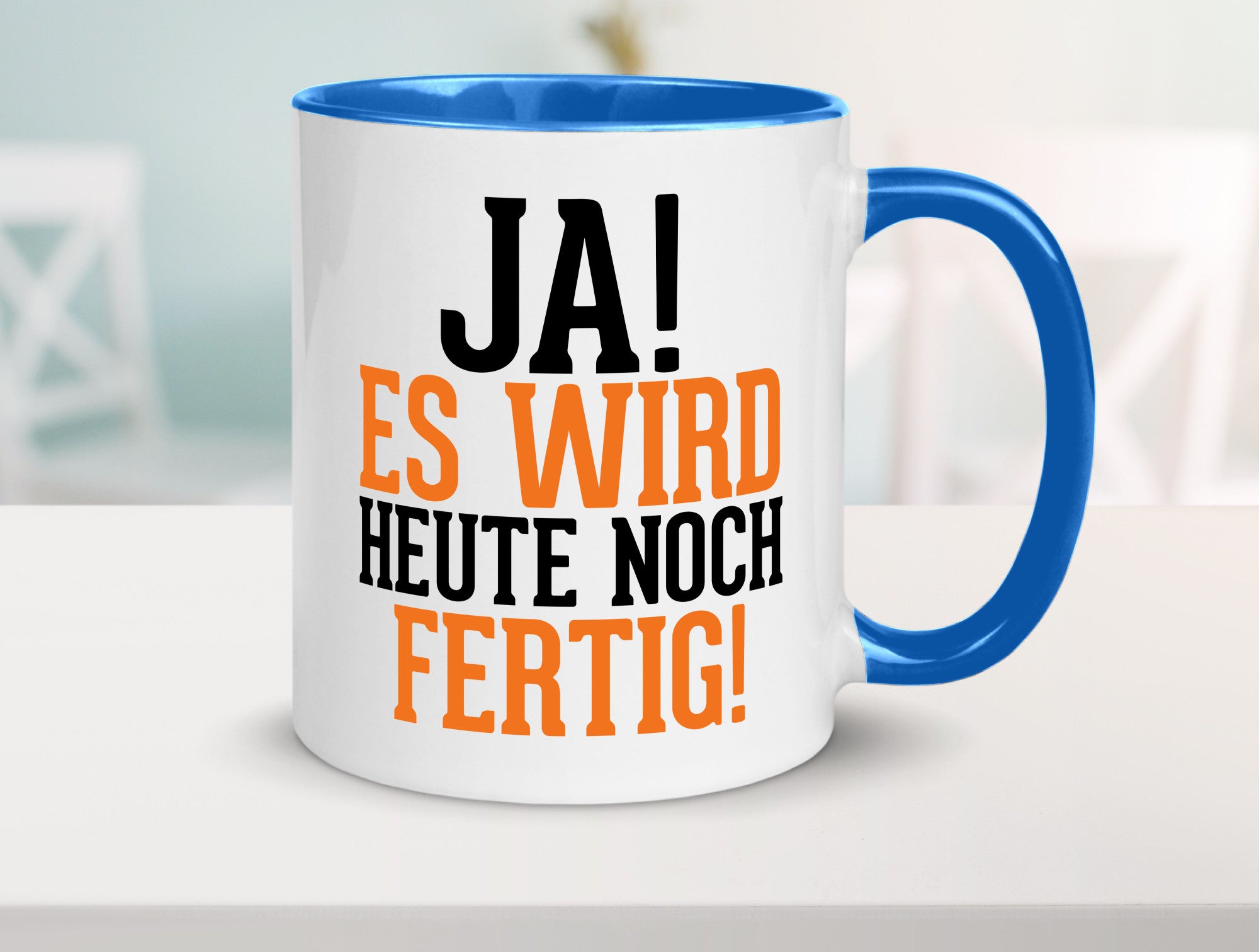 Ja es wird heute noch fertig | Arbeit Kollegen Werkstatt Humor Büro