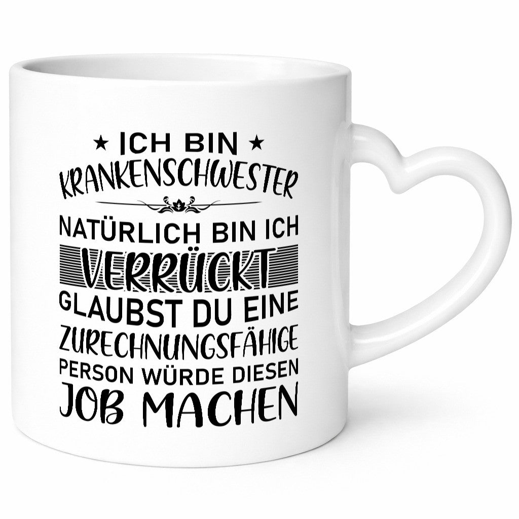 Verrückte Krankenschwester macht Job | Sternchen Geschenk Arbeit Kollegen Büro