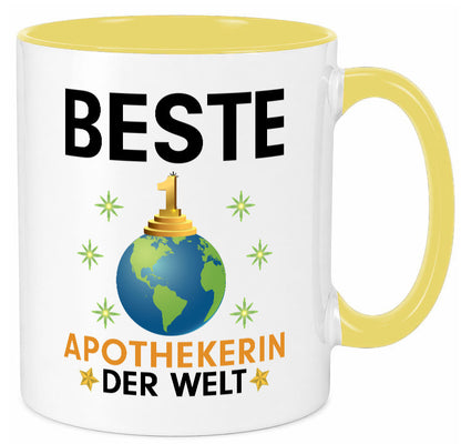 Welt Beste Apothekerin | Apotheke Pharmazie Geschenk Humor Geschenkidee Tasse