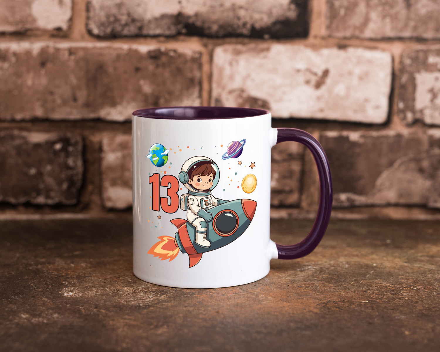 13. Geburtstag | 13 Jahre Astronaut Weltraum lustiger Spruch Geschenk