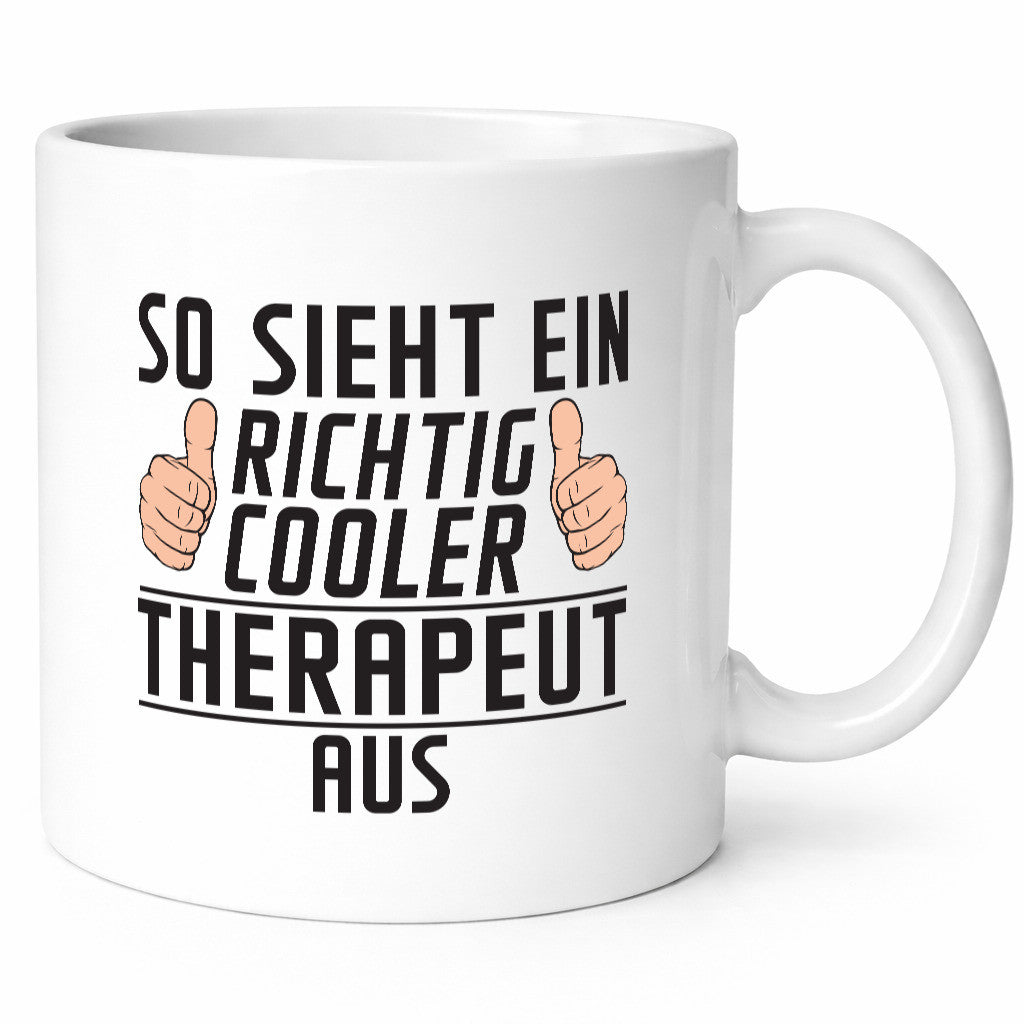 Richtig Cooler Therapeut | Psychotherapie Therapie Geschenk Humor Geschenkidee