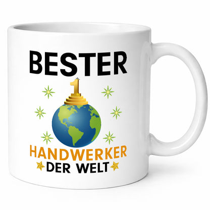 Weltbester Handwerker | Handwerk lustig Humor Geschenkidee Geschenk Tasse