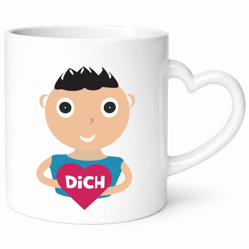 Liebe dich | Beziehung für immer zusammen Geschenkidee Humor Tasse