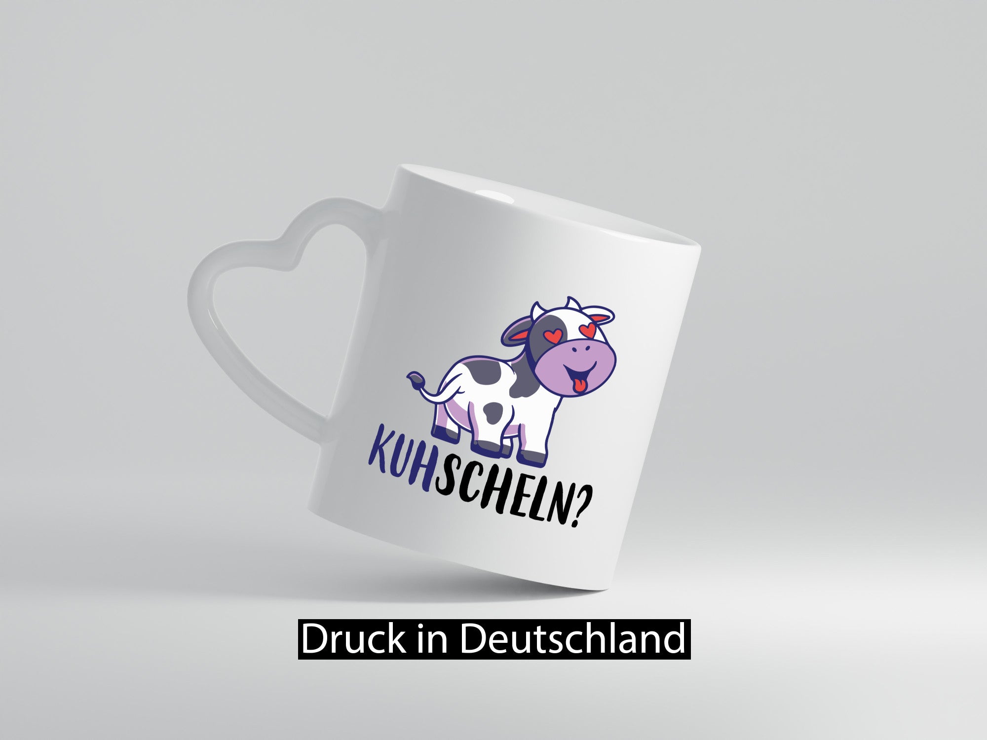 Kuhscheln | Kuh Kuscheln Paar Geschenk Humor Geschenkidee lustiger Spruch Tasse