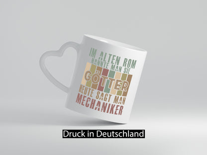 Heute sagt man: Mechaniker | KFZ Werkstatt lustig Humor Geschenkidee Geschenk