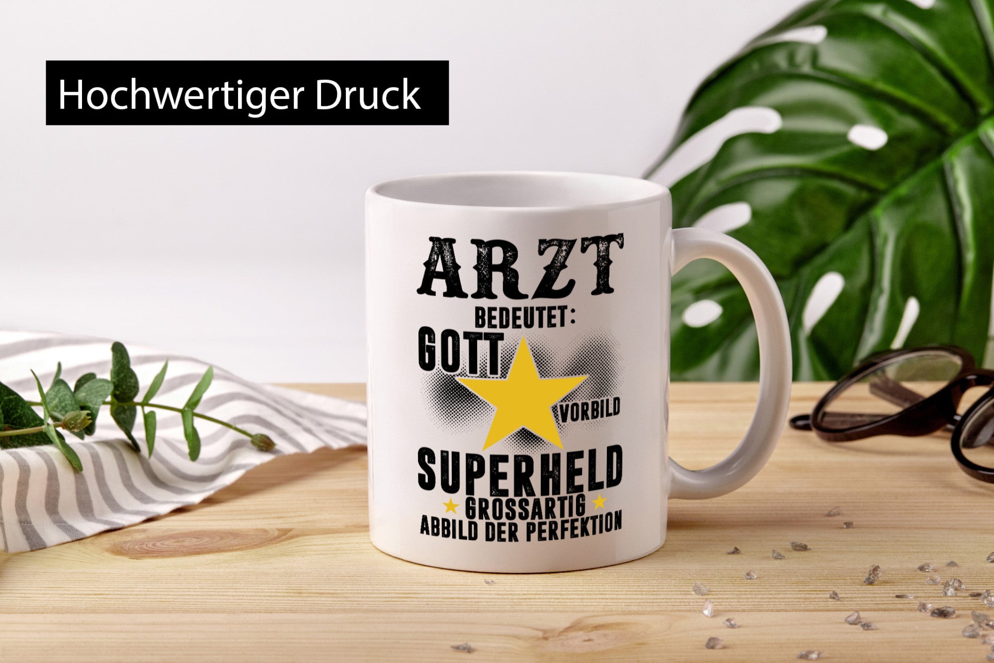 Bedeutung von Arzt | Medizin Doktor Facharzt Humor Geschenkidee Tasse