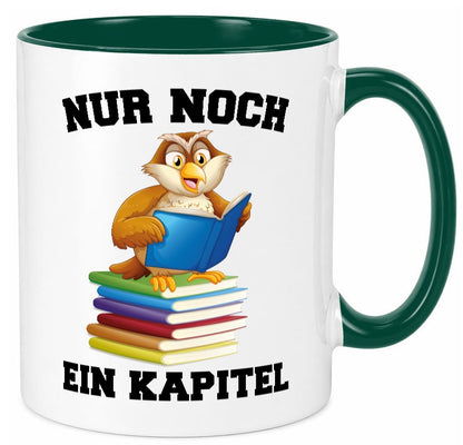 Nur noch ein Kapitel lustig Humor Geschenkidee Geschenk Tasse