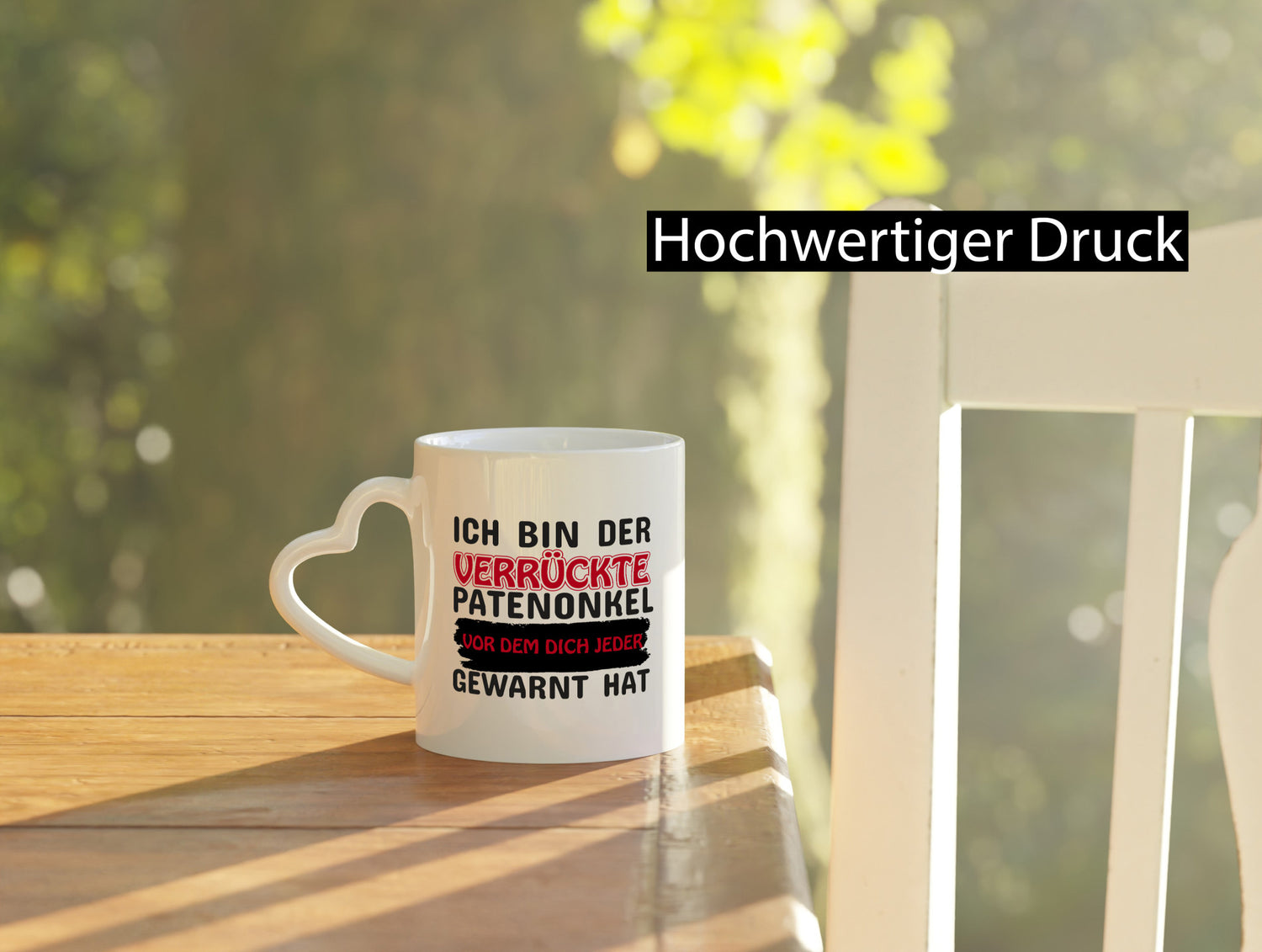 Verrückter Patenonkel | Onkel Tasse Verwandtschaft Geschenk Humor Geschenkidee
