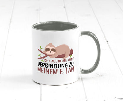 Verbindung zum Elan | WLAN Faultier Faulpelz Laufband Humor Tierliebhaber