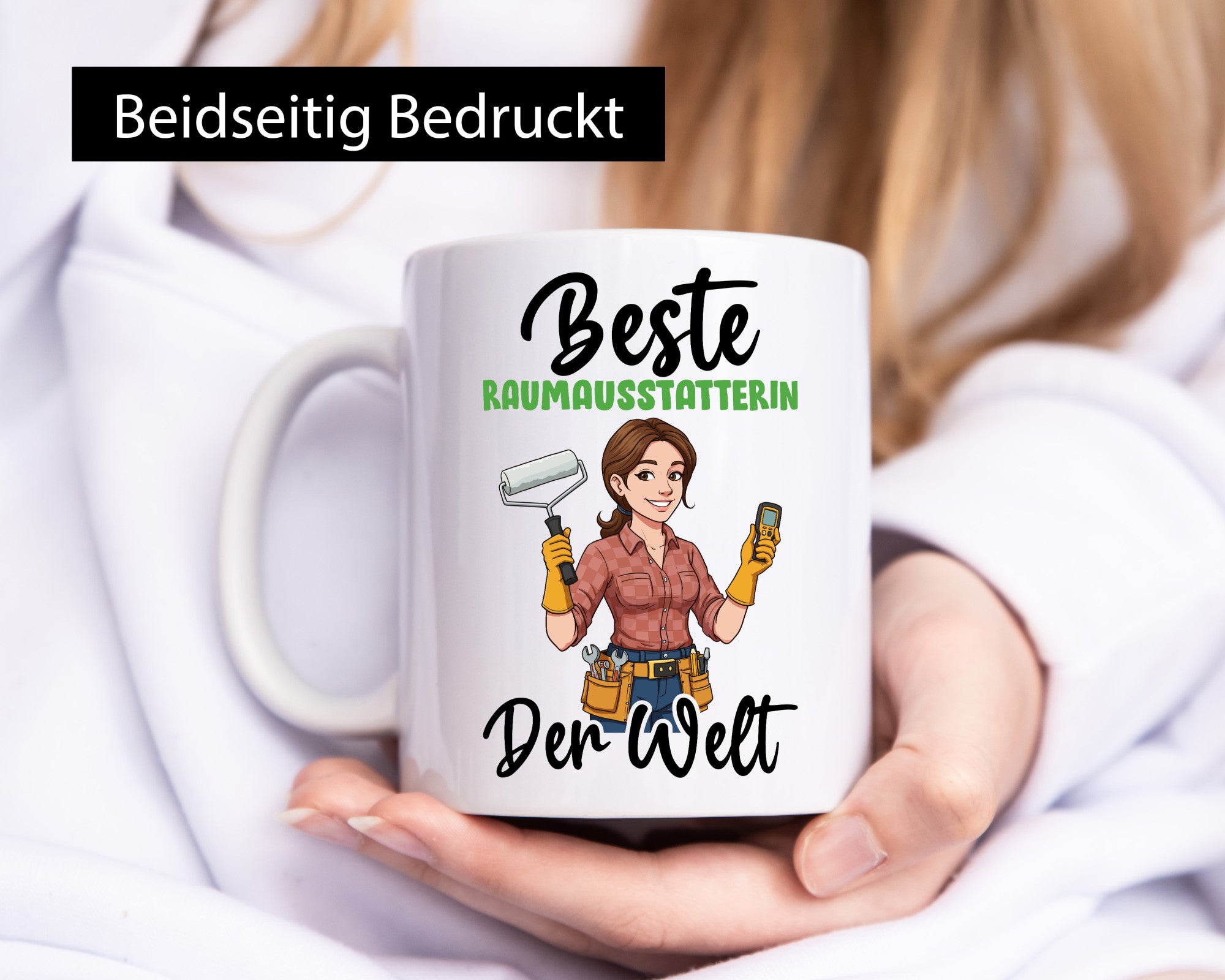 Beste Raumausstatterin | Wohn Ausstatterin v2 lustig Humor Geschenkidee