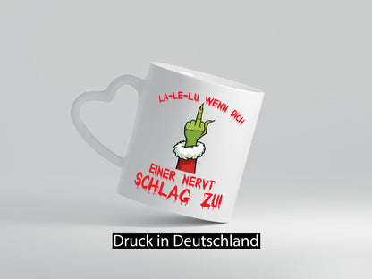 La Le Lu | Weihnachten Weihnachtsmuffel Lichter vl13 Geschenkidee Humor Tasse