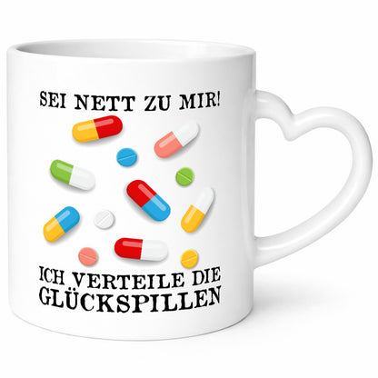 Sei nett zu mir | Pillen Medikamente Therapeut Arzt lustig Humor Geschenkidee