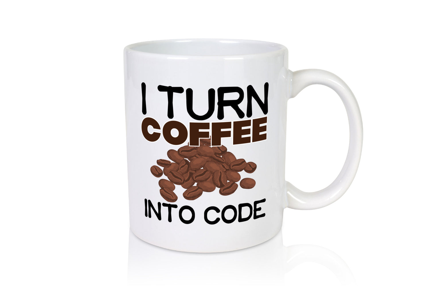 Coffee into Code | Informatiker Tasse Informatik Geschenkidee Humor