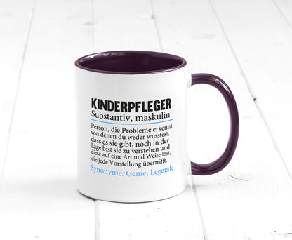 Kinderpfleger | Pfleger Kinder Pflegeberuf lustiger Spruch Geschenk Arbeit
