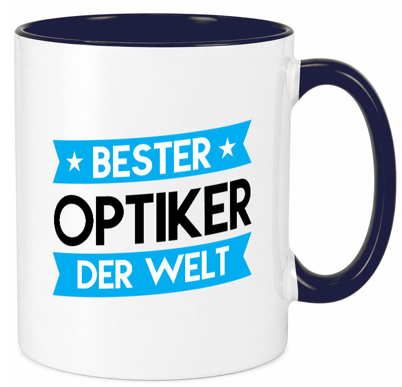 Bester Optiker | Augenoptiker Geschenkidee Humor Tasse